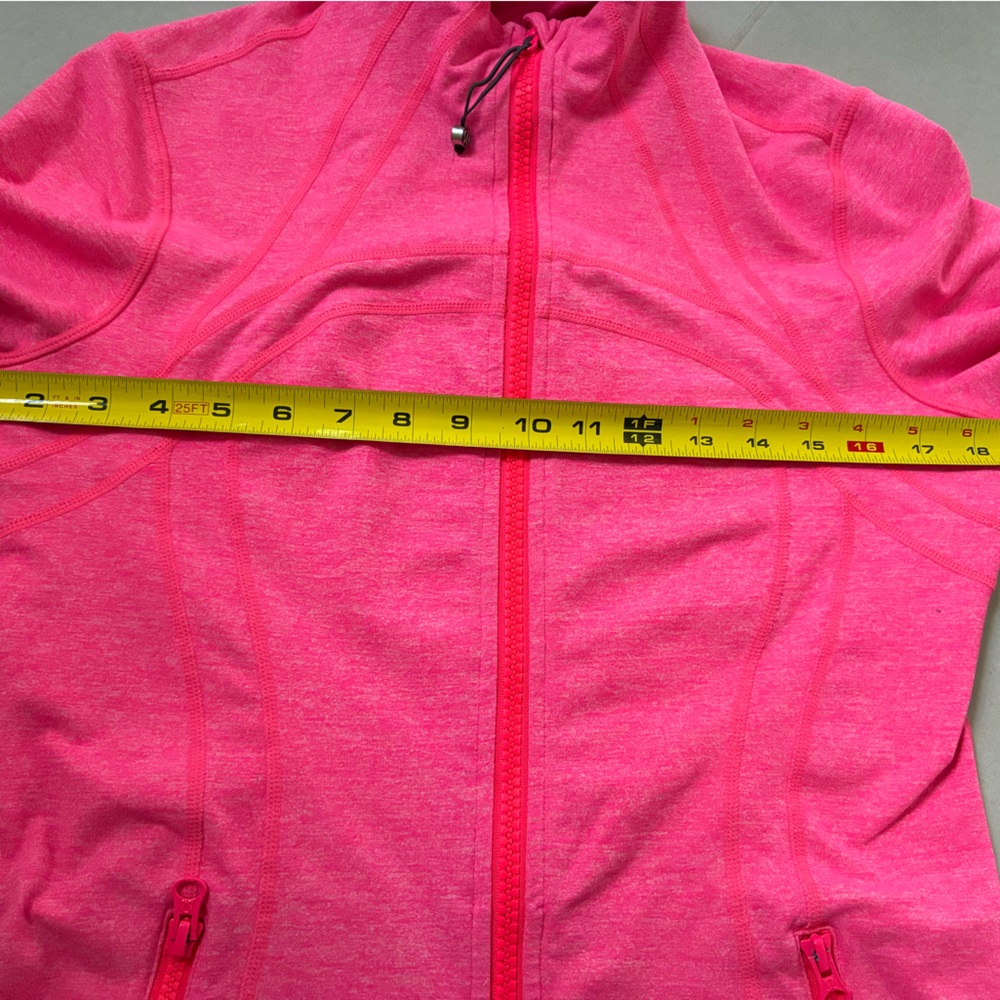 lululemon athletica Hot Pink Full-Zip Jacket - Picture 8 of 8